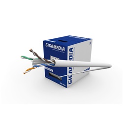 Cavo CAT6 U/UTP LSZHFR CCA AWG24 305m trasmissione dati alta velocità sicurezza ambienti interni