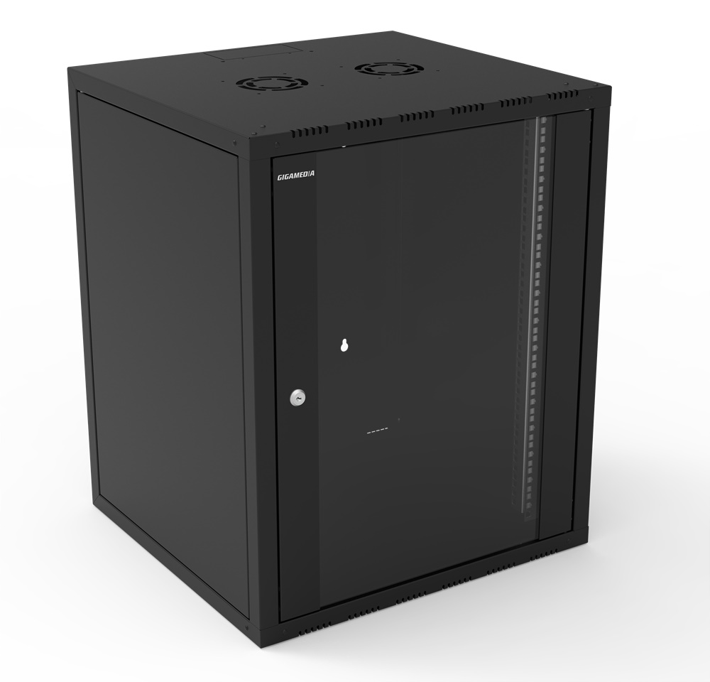 Armadio rack 15U 600x560 mm IP20 ventilazione passiva per installazioni essenziali