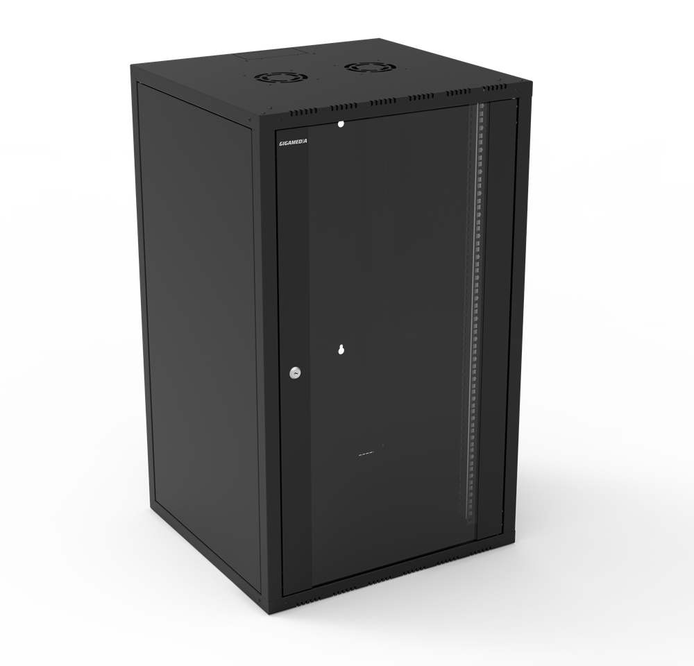 Armadio rack 21U acciaio 600x560 mm nero IP20 pavimento