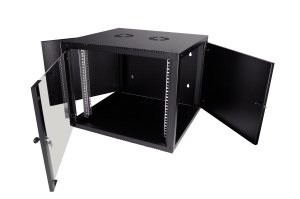 Armadio rack 19 9U 600x560mm nero dati