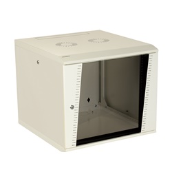Armadio rack 19 9U bianco RAL 9010 600mm profondità IP20
