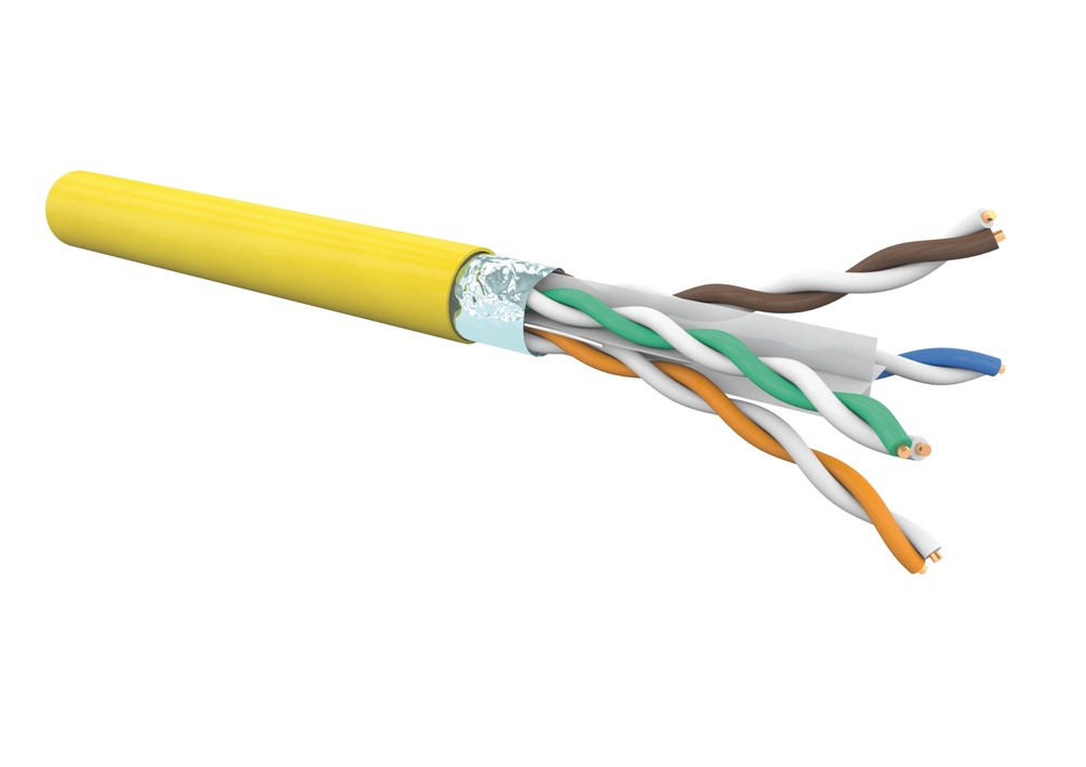CAVO CAT6 FTP AWG23 CCA BOB.500MT