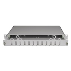 CASSETTO OTTICO 12CONN SCDPX GRIGIO