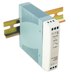 Alimentatore 20W 24V DC per automazione industriale rail DIN