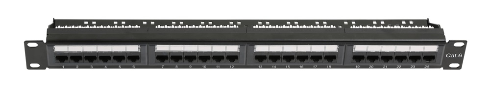 PATCHPANEL INITIO CAT6UTP PREC. 24P