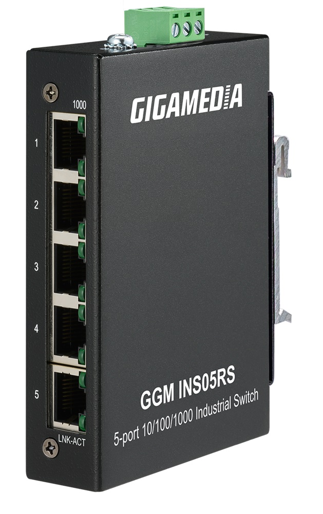 SWITCH 5RJ45 10/100/1000 INDUSTR.