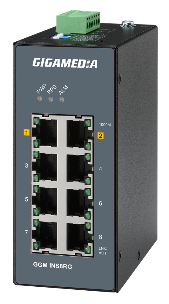 SWITCH IND UNMGD 8 PORTE GIGA