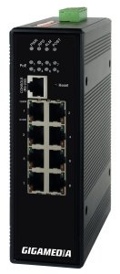SWITCH IND MGD POE 8 PORTE GIGA
