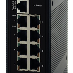 SWITCH IND MGD POE 8 PORTE GIGA
