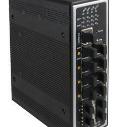 SWITCH INDUS POE SNMP 8RJ+4 SF