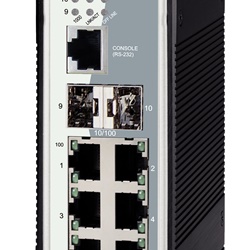 SWITCH IND MGD 8P 10/100