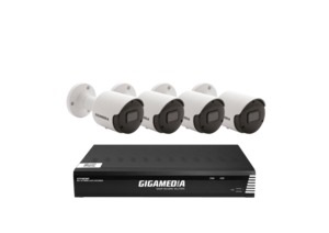 KIT 4 CAMERE BULLET IP NVR 8 CH 1T