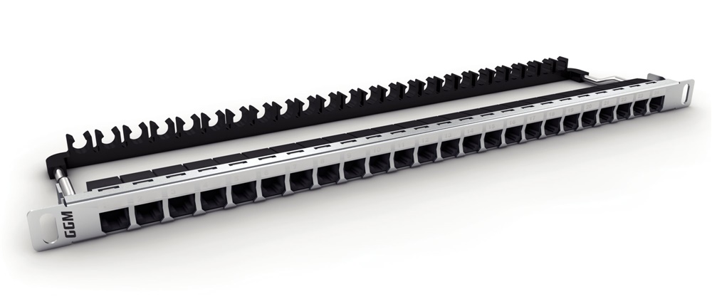 PATCHPANEL + 24PRESE C6UTP 0,5U