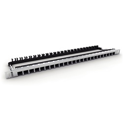 PATCHPANEL + 24PRESE C6UTP 0,5U