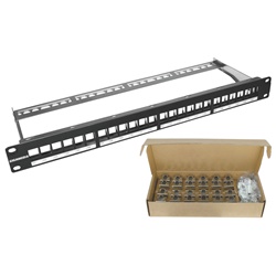 PANNELLO PRECAR.24P CAT6 FTP