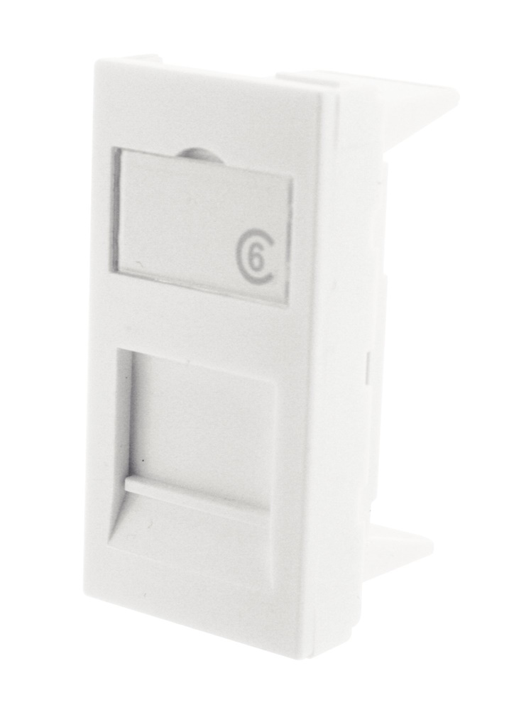 FACEPLATE 1PORTA 22,5X45 + SHUTTER