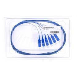 LOT 6 PIGTAILS SC/UPC G657 2M TB