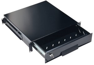 CASSETTO 19  2U NERO PROF.450MM