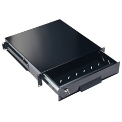 CASSETTO 19  2U NERO PROF.450MM