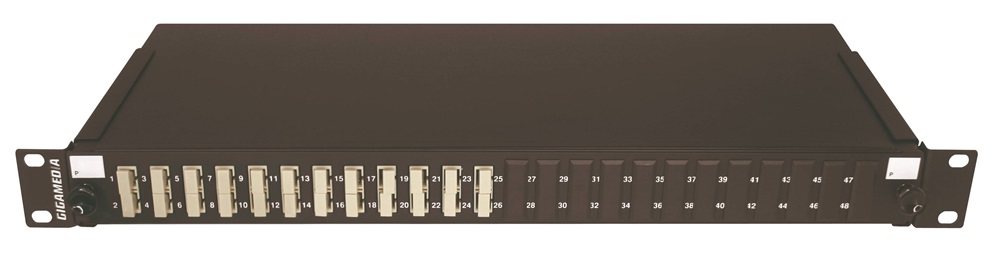 PATCH PANEL OTTICO OM1 6 CONNETTORE ST