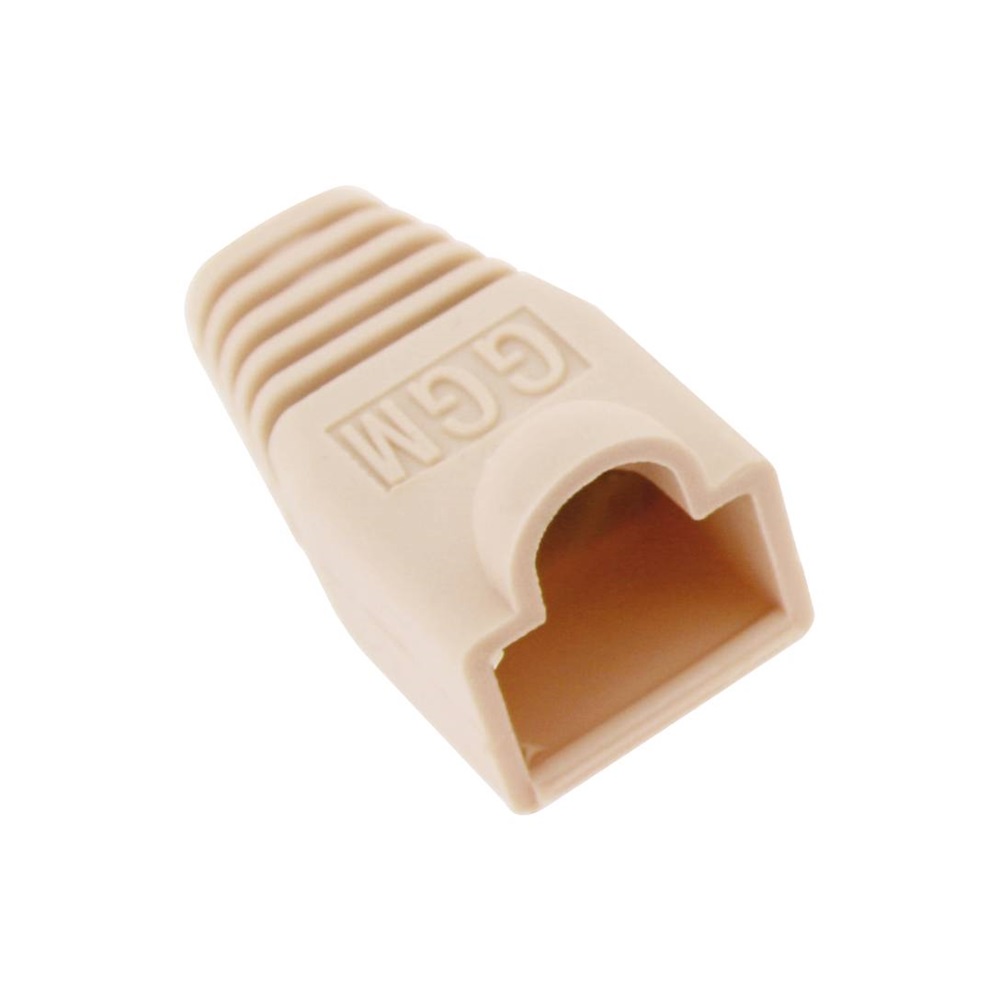 COVER GOMMA X RJ45 BEIGE (10PZ)