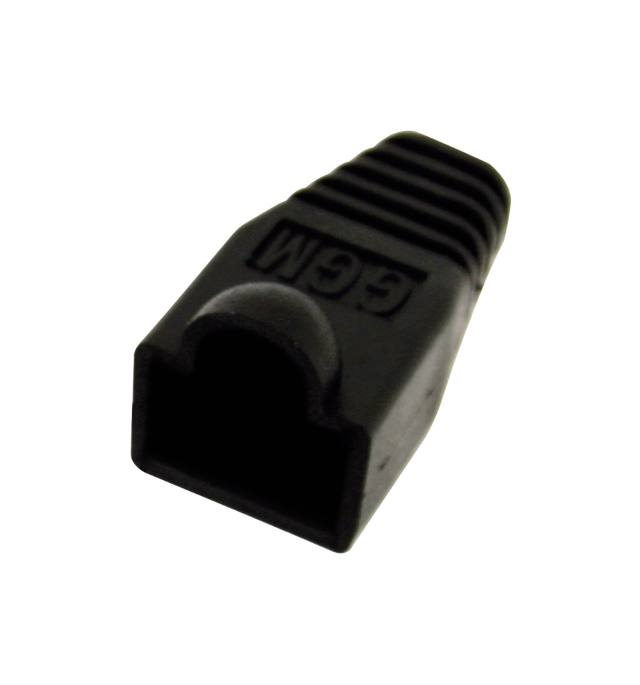 COVER GOMMA X RJ45 NERO   (10PZ)
