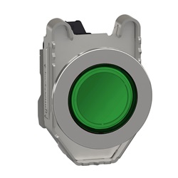 Lampada spia verde filopannello  LED universale 120 VAC- Ø30