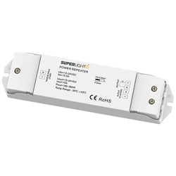 Ripetitore segnale 1 canale 15A compatto per installazioni elettriche professionali