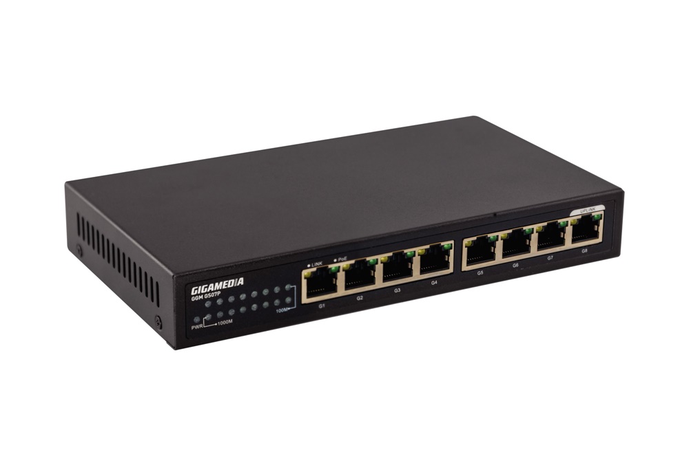 SWITCH UNMGD POE+ 8 PORTE GIGA 110W