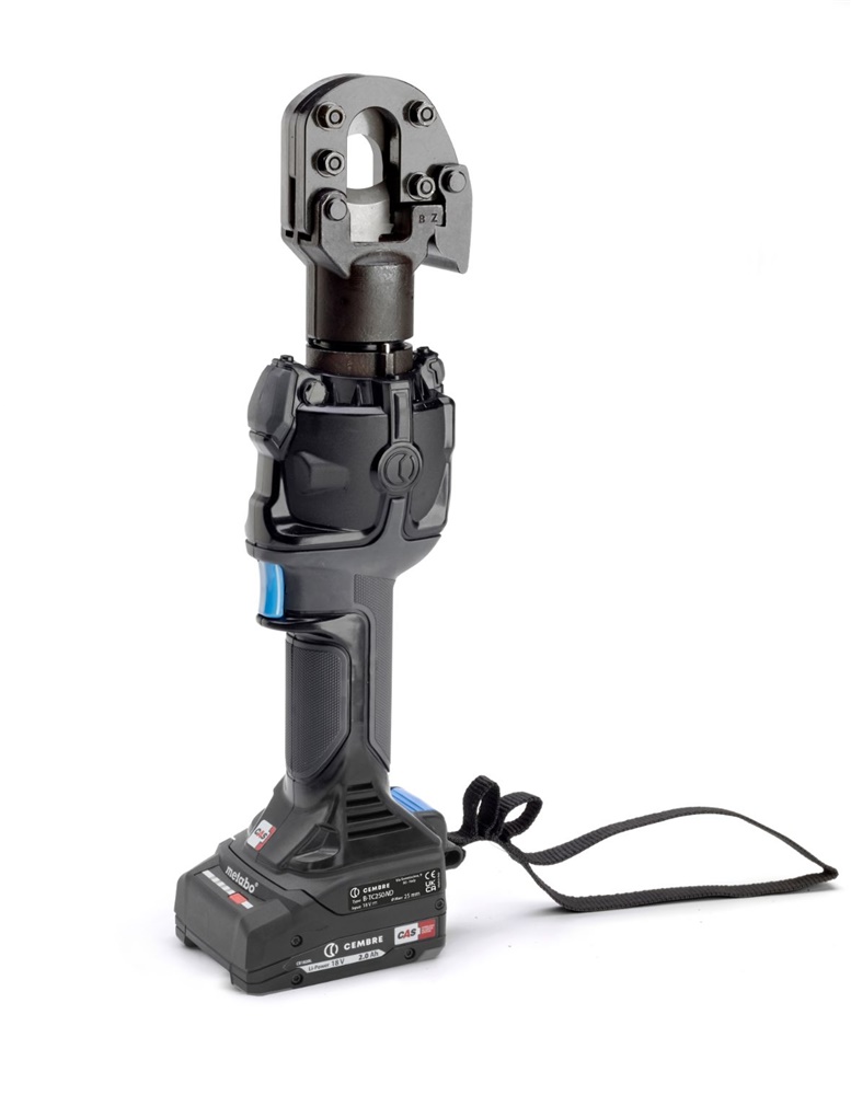 Tranciafuni oleodinamica batteria taglio max 25mm cavi e funi
