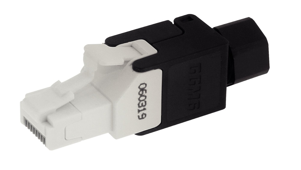 Plug RJ45 CAT6 UTP Class E 5GBase-T connessione rapida cavi AWG23-26 fino 6mm