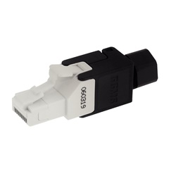 Plug RJ45 CAT6 UTP Class E 5GBase-T connessione rapida cavi AWG23-26 fino 6mm
