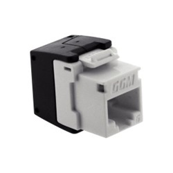 PRESA CAT6 UTP SLIM KEYSTONE BIANCO