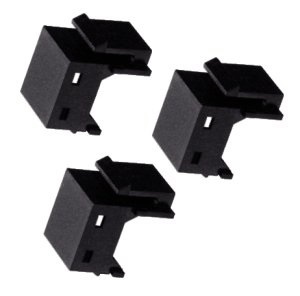 LOTTO 10 TAPPI NERI KEYSTONE X RJ45