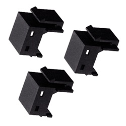 LOTTO 10 TAPPI NERI KEYSTONE X RJ45