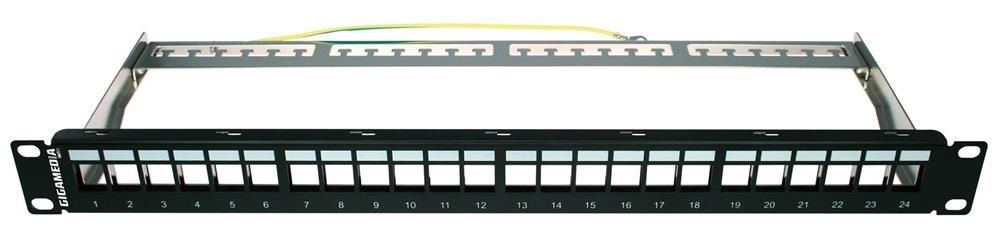 PATCHPANEL VUOTO METALLO 24P