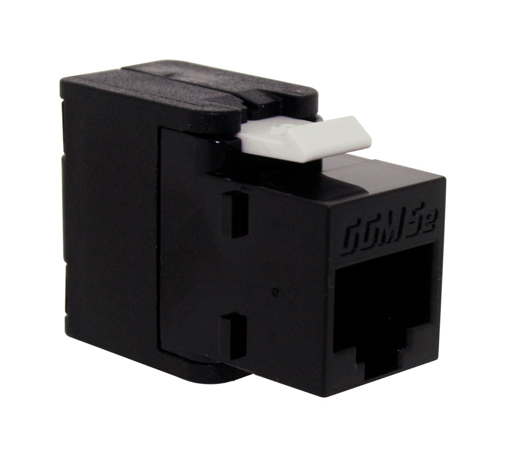 PRESA RJ45 CAT5E SLIM UTP NERA