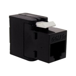 PRESA RJ45 CAT5E SLIM UTP NERA