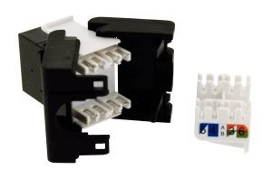 PRESA RJ45 UTP CAT6 TOOLLESS NERO