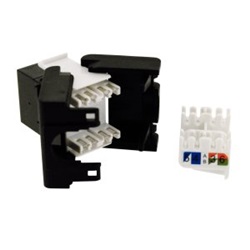 PRESA RJ45 UTP CAT6 TOOLLESS NERO