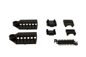 KIT CASSETTA NERA PER 12 FIBRE