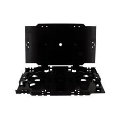 KIT CASSETTA NERA PER 12 FIBRE