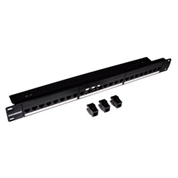 PANNELLO 24 POS. UTP CAT6 COMPLETO