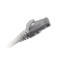 Patchcord Cat6 U/UTP 24AWG 1 metro PVC grigio alta velocità rete cablaggio affidabile