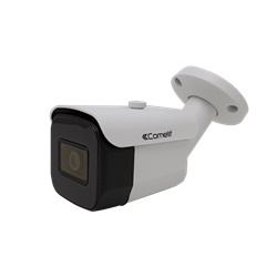 Serie Smart - Telecamera IP bullet a colori 4K, ottica fissa 4mm, 2 illuminatori ad infrarosso 25m, contenitore waterproof IP66, compatibile ONVIF 2.4