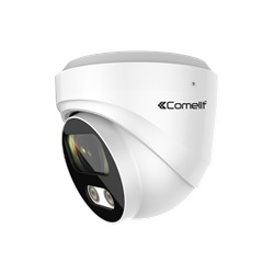 Serie Smart - Telecamera IP minidome 5MP, ottica fissa 3.6mm, sensore Sony, IR 25m, video analisi integrata, contenitore alluminio IP66, ONVIF