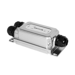 Repeater PoE Gigabit 2 porte 30W IP67 waterproof IK10 uso esterno fino 100m plug and play