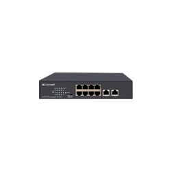 Serie Advance - Switch 8 porte PoE + 2 uplink 10/100 Mbps, potenza 120W totali, alimentazione 100-240V