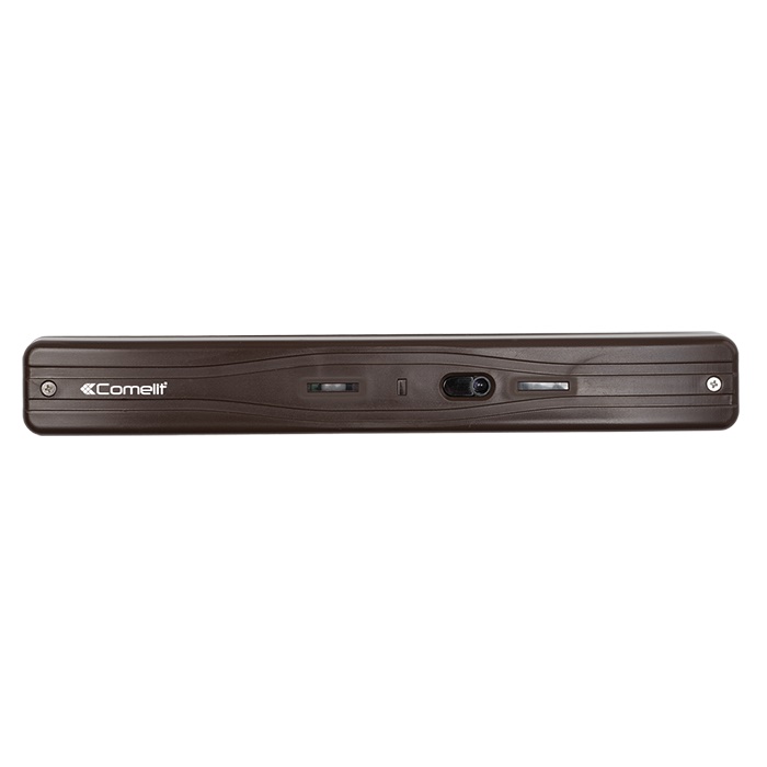 Sensore wireless doppio PIR effetto tenda marrone, portata 4m, protezione infissi/varchi