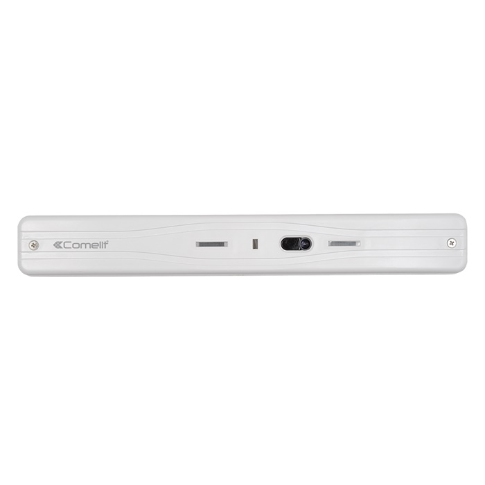 Sensore wireless doppio PIR effetto tenda bianco, portata 4m, protezione infissi/varchi